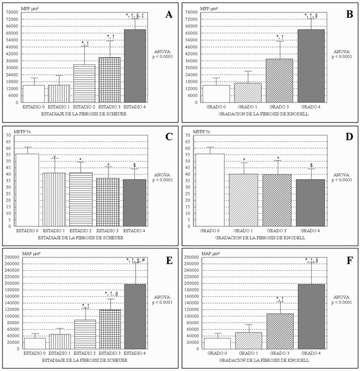 Distribuciones de Cuantificaciones por Fibrosis HR